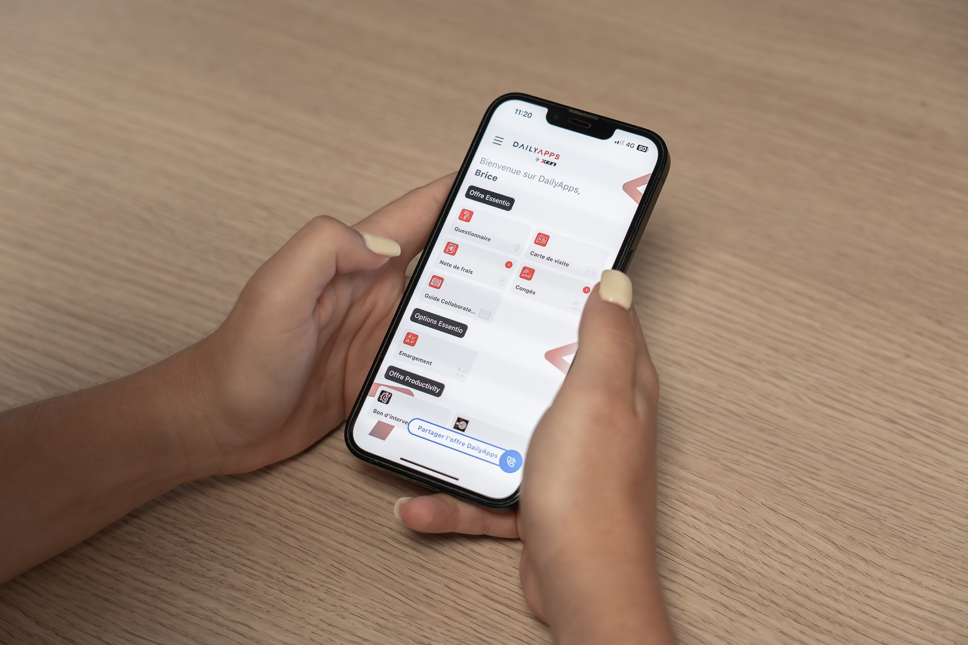 Application de gestion des congés et absences DailyApps pour TPE / PME